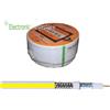 CAVEL 50MT RIGA GIALLA Cavo cavel DG113 ricezione digitale 75 Ohm (schermatura A+) 6.6