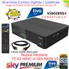 DCQ EVO RICEVITORE DVB-S2 DVB-T2 H265 MAIN 10 COMPATIBILE TIVUSAT PREMIUM SKY DIGITA