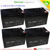 Electronic BATTERIA SCOOTER BICI ELETTRICA PACCO BATTERIA 48V (4x12V) 12Ah