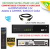 bware DECODER SATELLITARE HD BWARE RX540-EV +WIFI PER RICEVERE TIVUSAT