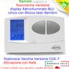 ANFEL PP1465AN Cronotermostato Digitale EASY Estate/Inverno con programmazione giornal