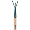 Leborgne, Duopro - Artiglio da giardino a 3 denti a mano, strumento per diserbo e manutenzione del giardino, leggero (0,27 kg), in acciaio, ideale per privati e professionisti del giardinaggio