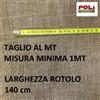 JUTA IUTA TESSUTO NATURALE TELA STOFFA ALTEZZA 140 CM PREZZO AL METRO LINEARE
