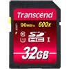Transcend Sdhc 32gb Class10 Uhs-i 600x Ultimate Memory Card Multicolor