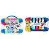 Giotto valigetta con 24 tubetti 12ml tempera extrafine + 2 pennelli & scatola con 5 tubetti 21ml tempera extrafine