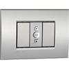 VEMER VE781200 REGOLO - Regolatore Dimmer per il Controllo dell'Intensità Luminosa delle Luci, Installazione su Scatola da Incasso (1 modulo occupato), Argento