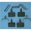 Shimano - 2 x Coppie pastiglie ORIGINALI Shimano B03S Resine/Resin ex B01S - OEM