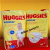 Huggies 6 Pacchi (72 Pannolini) Pannolino Huggies Unistar Taglia 6 (15/30 Kg)