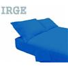 IRGE LENZUOLA UNA 1 PIAZZA E MEZZA IN COTONE 100 SET COMPLETO CON ANGOLI LETTO IRGE