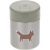LÄSSIG bambini piccoli Termo scalda scatole di porridge merendine a prova di perdite Acciaio Inox 315 ml/Food Jar Little Forest Fox