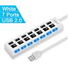 ON TENCK HUB USB 4/7 PORTE CIABATTA MULTIPRESA SDOPPIATORE ADATTATORE CON INTERRUTTORI