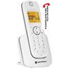 TELEFONO CORDLESS MOTOROLA T111 con Segreteria Rubrica Vivavoce