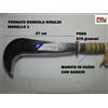 RINALDI RONCOLA PENNATO N 1 IN ACCIAIO CON MANICO IN CUOIO LAMA 270MM MADE ITALY