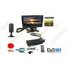 Frenkbox Kit mini TV per auto e camper LCD 7" FULL HD 1080p 12volt portatile con antenna
