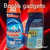 Finish 9 pz Finish Lavastoviglie All in 1 Max POWER GEL FRESH Poteri Sgrassanti 30 Lav