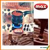 Max Kit Cioccolatiera Fonduta antiaderente per cioccolatini e praline con accessori