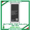 Batteria per Samsung Galaxy S5 Mini G800F EB-BG800 CAPACITA' ORIGINALE