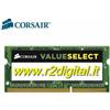 r2digital CORSAIR DDR3 4 GB 1333MHZ MEMORIA RAM MAC PC3 COMPUTER PC MEMORY SODIMM INTERNA