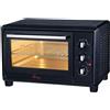 r2digital MULTIFORNO VENTILATO 40Lt 1500W FORNO ELETTRICO FORNETTO LUCE DOPPIO VETRO