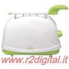 r2digital TOSTAPANE ELETTRICO TIMER 500w PIASTRA TOSTIERA BRUSCHETTE TRAMEZZINI PIZZETTE