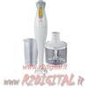 r2digital MIXER AD IMMERSIONE FRULLATORE LAMA IN ACCIAIO INOX 200w INTERRUTTORE ON OFF