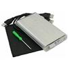r2digital CASE BOX ESTERNO USB 2.0 HARD DISK 2,5" SATA & IDE HD 2.5 POLLICI ALIMENTATO PC
