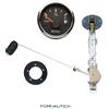 FORNAUTICA INDICATORE LIVELLO CARBURANTE CON SENSORE GALLEGGIANTE 12V. - KIT COMPLETO