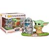 Funko Star Wars The Mandalorian Funko POP Child Baby Yoda Grogu Con Contenitore Uova