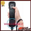 r2digital TELECOMANDO REMOTE WII CONTROLLER NERO + MOTION PLUS + CUSTODIA GUSCIO NINTENDO