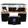r2digital HIFI CASSE ACUSTICHE J-2007 30W BLUETOOTH LETTORE CD DVD USB KARAOKE TELECOMANDO