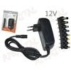 r2digital ALIMENTATORE 18W 1500mA UNIVERSALE TRASFORMATORE AC DC 12V SPINOTTI ADATTATORI