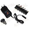 r2digital ALIMENTATORE 30W DC 3V 4.5V 5V 6V 7.5V 9V 12V TRASFORMATORE SPINOTTI ADATTATORE