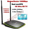 r2digital ROUTER MODEM ADSL 1200Mbps TENDA D1201 WIRELESS N300 PRINT SERVER HARD DISK 4K