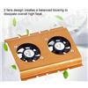 r2digital DISSIPATORE HDD COOLER DUAL VENTOLA PER HARD DISK 3,5 DISSIPATORE COOLER FAN