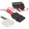 r2digital CAVO MINI SATA 7+6 PIN PER UNITA OTTICHE SLIM HD MICRO HARD DISK DVD RW S-ATA