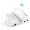 r2digital ADATTATORE TL-WPA4220KIT KIT 2 POWERLINE RETE LAN + WIFI ETHERNET RANGE EXTENDER