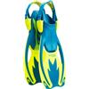 Cressi Rocks PRO Dry Set, Pinne/Maschera/Boccaglio Unisex Bambini, Blu/Bianco, S/M