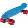 Ridge Mini Cruiser Skate Skateboard retro 22 completo con carrelli nero o bianco, fatto in l'UE, cuscinetti ABEC 7, alta qualità formula segreta di plastica