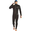 Cressi Diver Man Monopiece, Muta Monopezzo all-in-One Uomo, Nero/Blu 7 mm, XXL/6