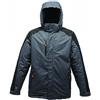 Regatta - Giacca Impermeabile in Poliestere Jacquard x-PRO Marauder Jacket, Uomo, Rg054/Tra366, Navy/Black, 3XL