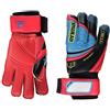 Erima Torwarthandschuhe Tec Evo Contact Guanti da portiere, Unisex - Adulto, Nero/curacao, 12