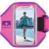 Nathan Super 5K Samsung Galaxy S4/iPhone 5 - Supporto per Telefono Cellulare, Colore: Nero/Zolfo