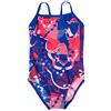 Speedo Shell Bell Bow, Costume da Bagno Unisex Bambini, Blu (Amparo Blue/Post It Pink), 6-9 Mesi