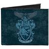 Buckle-Down Bifold in tela da uomo - Harry Potter Wallet, Harry Potter, 4.0 x 3.5 US