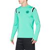 Macron UDI M20 Player Training Casacca Poli Tur/BIA/NER Ml SR, Maniche Lunghe Udinese Calcio 2020/21 Uomo, Bianco