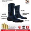 X-Bionic X-Socks Trek X CTN Calze da Trekking Uomo Verde/Blu 42-44 | Comfort ottimale, oltre 10 tecnologie brevettate, cotone APANI Tropic, protezione tendine d'Achille