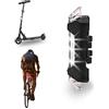BEEPER - Lampada Ricaricabile USB per Scooter, Bici, Due Ruote ME101 (ME101 Bianco)