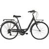 Alpina Bike Venere, Bicicletta da Città Donna, Nero, 26