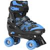Roces Quaddy 3.0 Boy, Roller Skates Ragazzo, Black-Astro Blue, 34/37