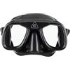 Cressi SUPEROCCHIO Mask SIL Black/Frame Black